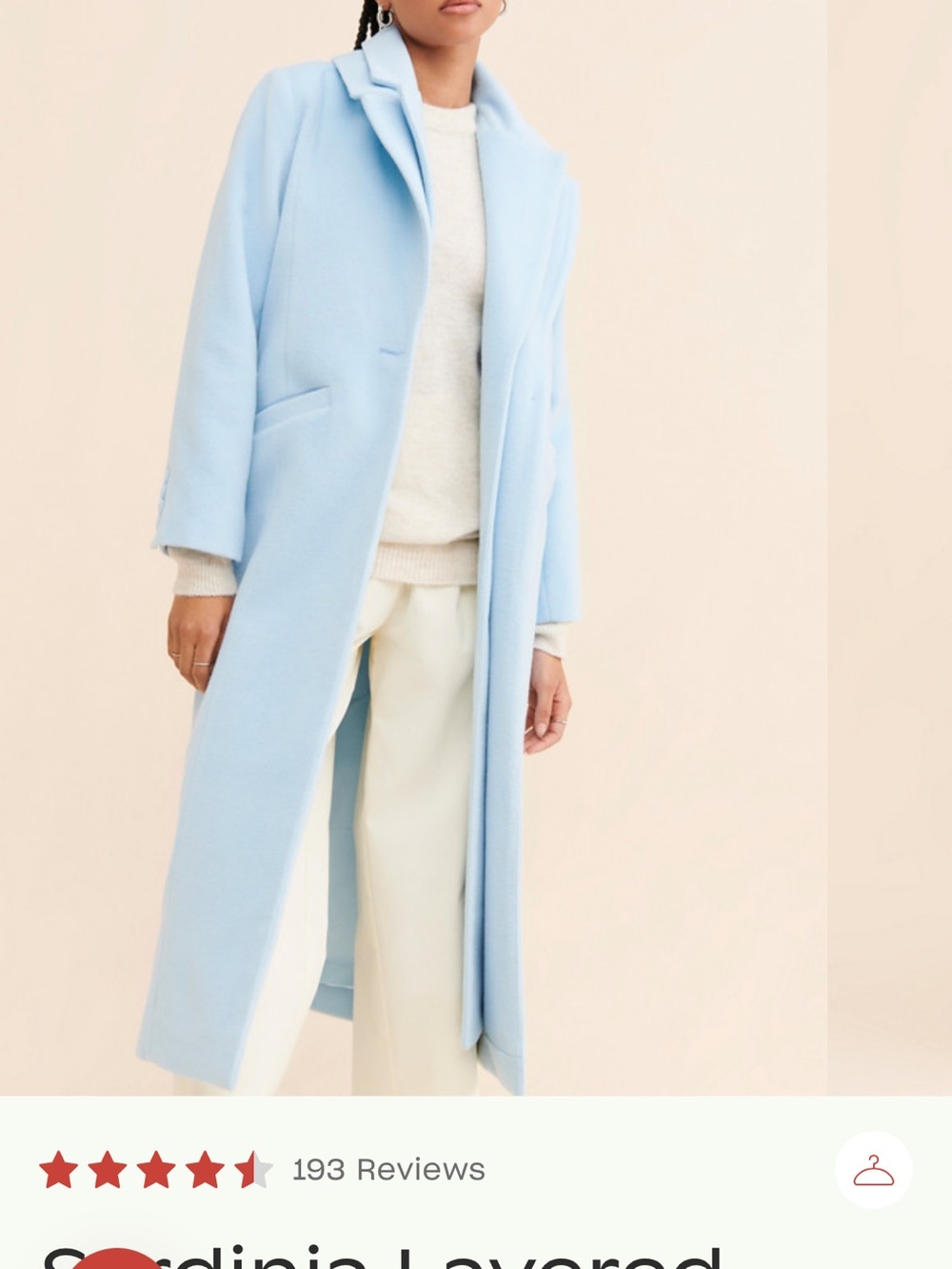 unreal fur Sardinia Layered Coat